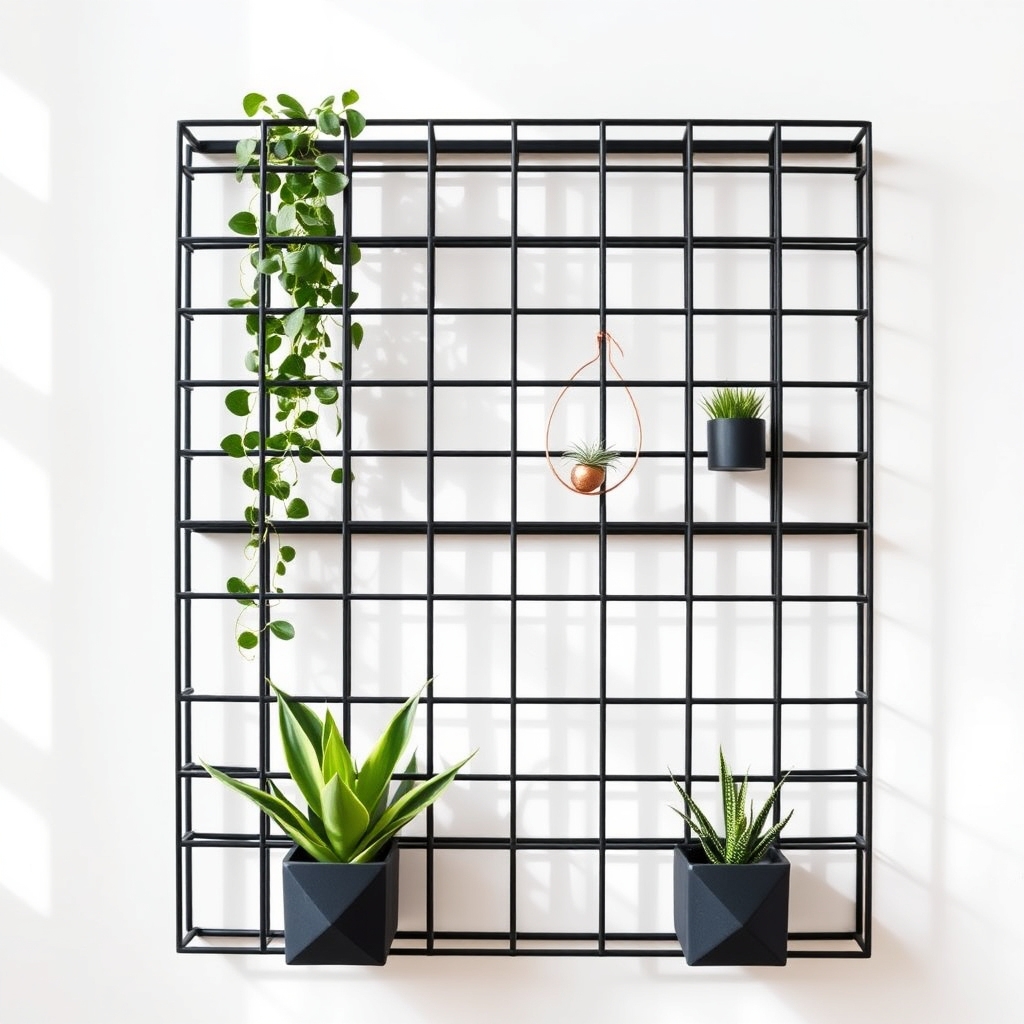 plant arrangement using geometry