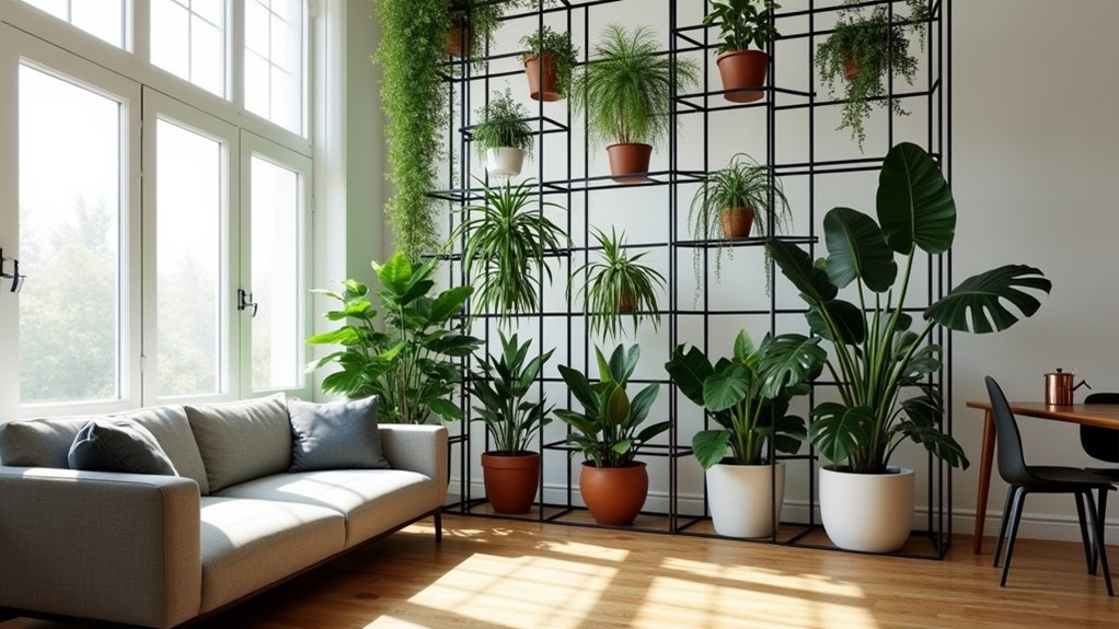 plant based room divider