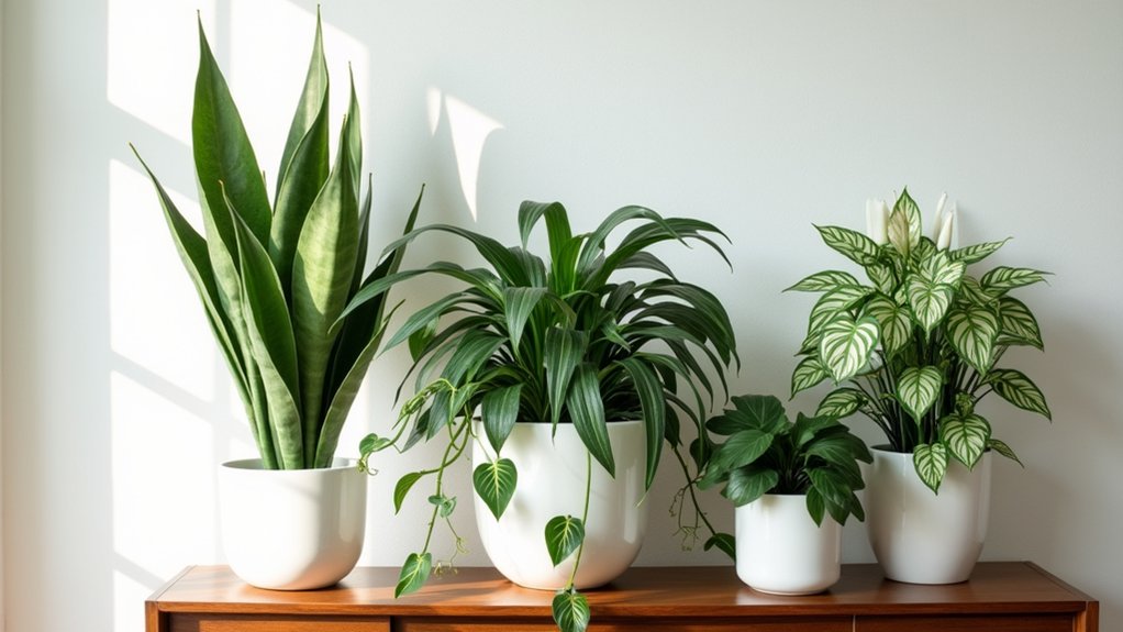 plant combinations for purification