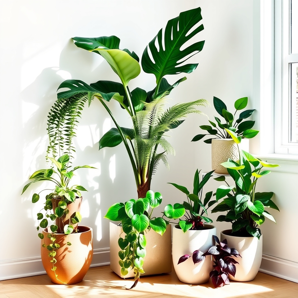 plant texture and leaf patterns