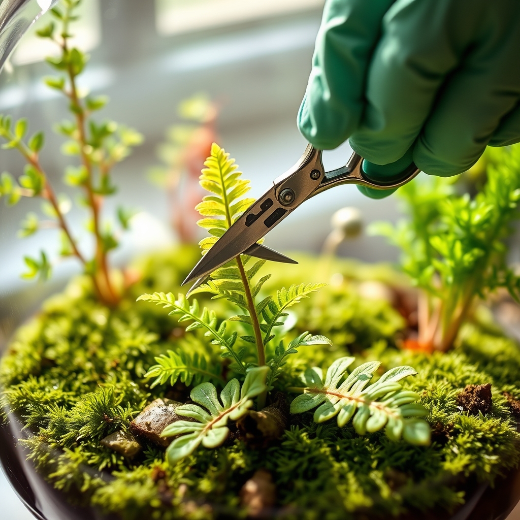 pruning tips for terrariums