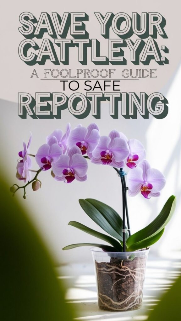repot cattleya orchids