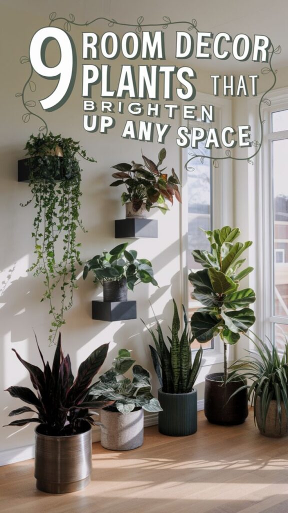 room decor plants