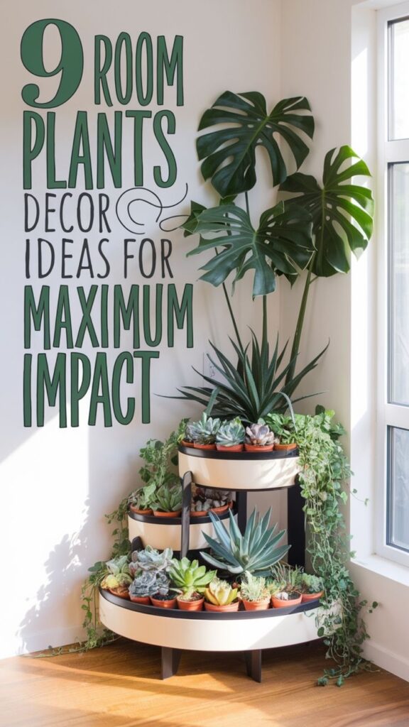 room plants decor ideas