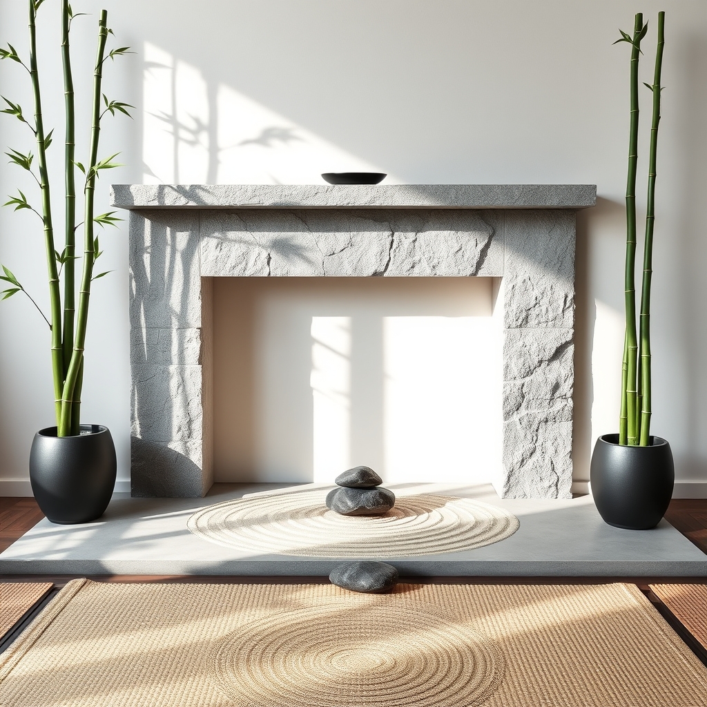serene bamboo garden oasis