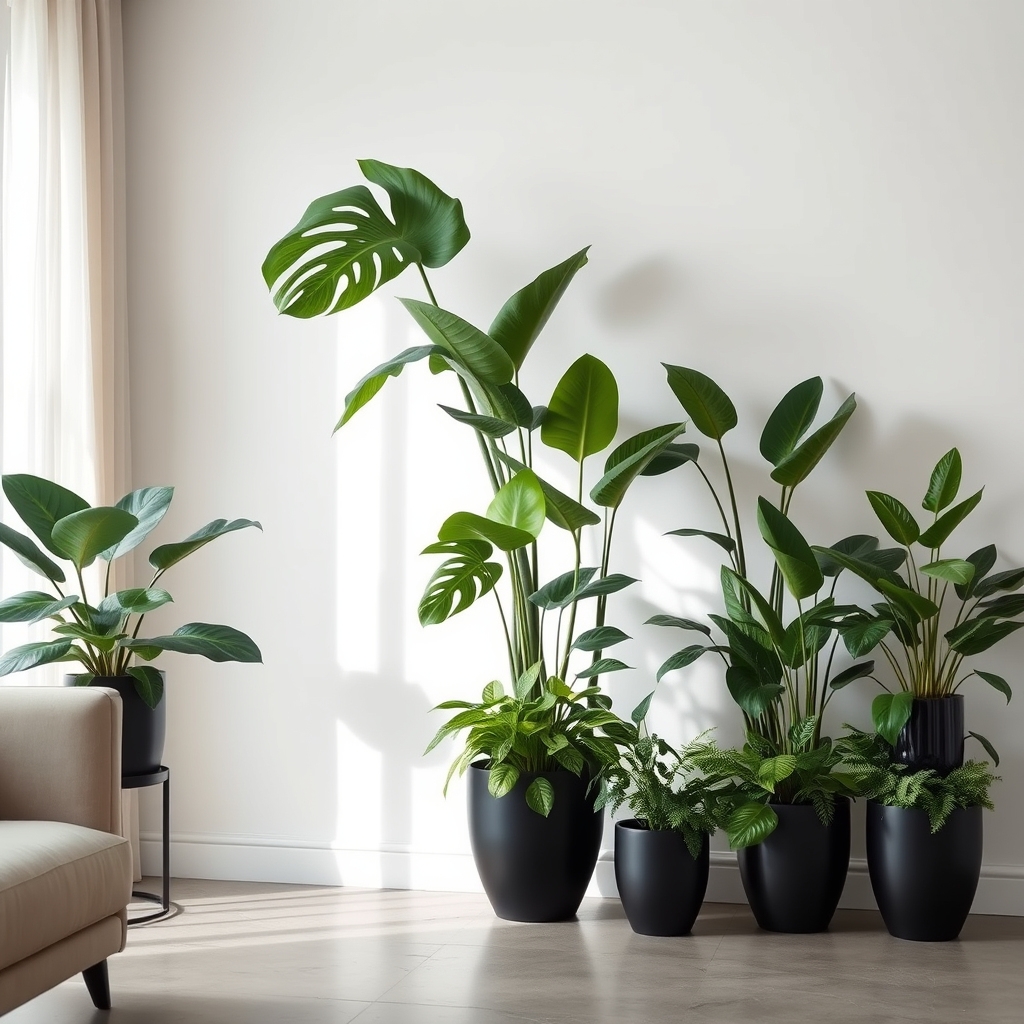 shades of green arrangement