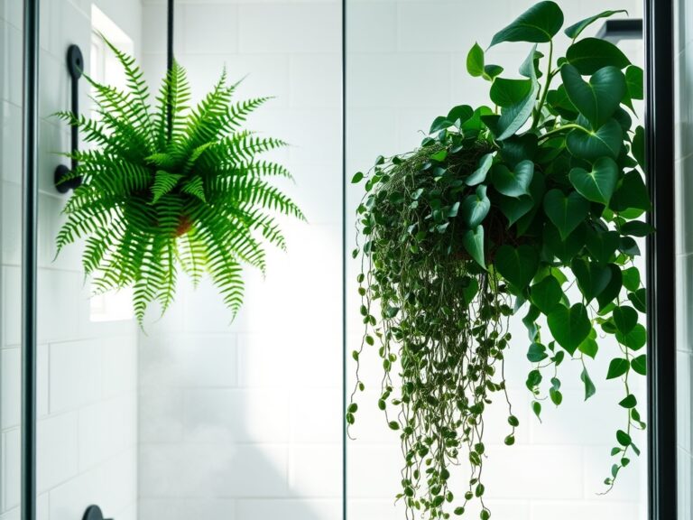 shower friendly thriving plants