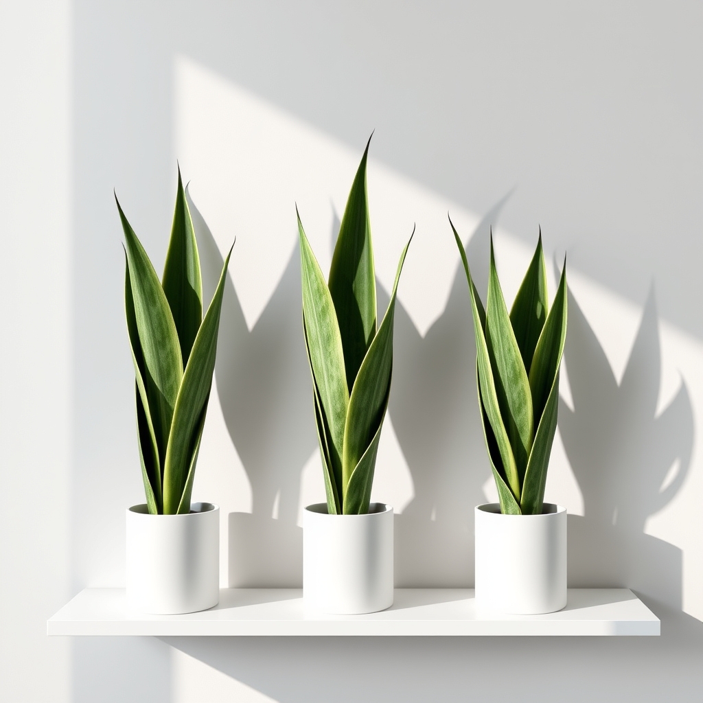simple elegant plant decor