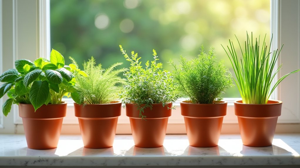 small scale herb cultivation