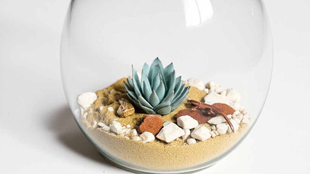 small vase desert landscape