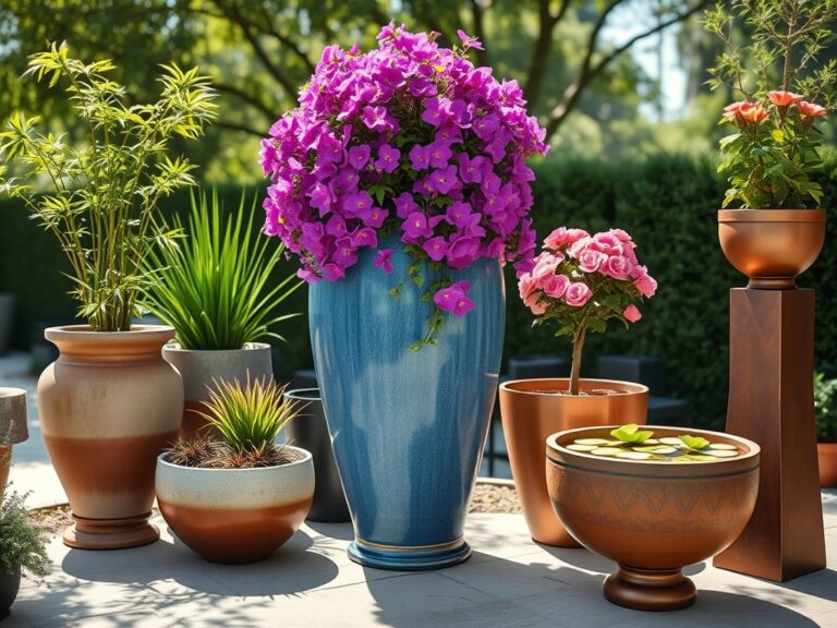 stunning garden pot plants
