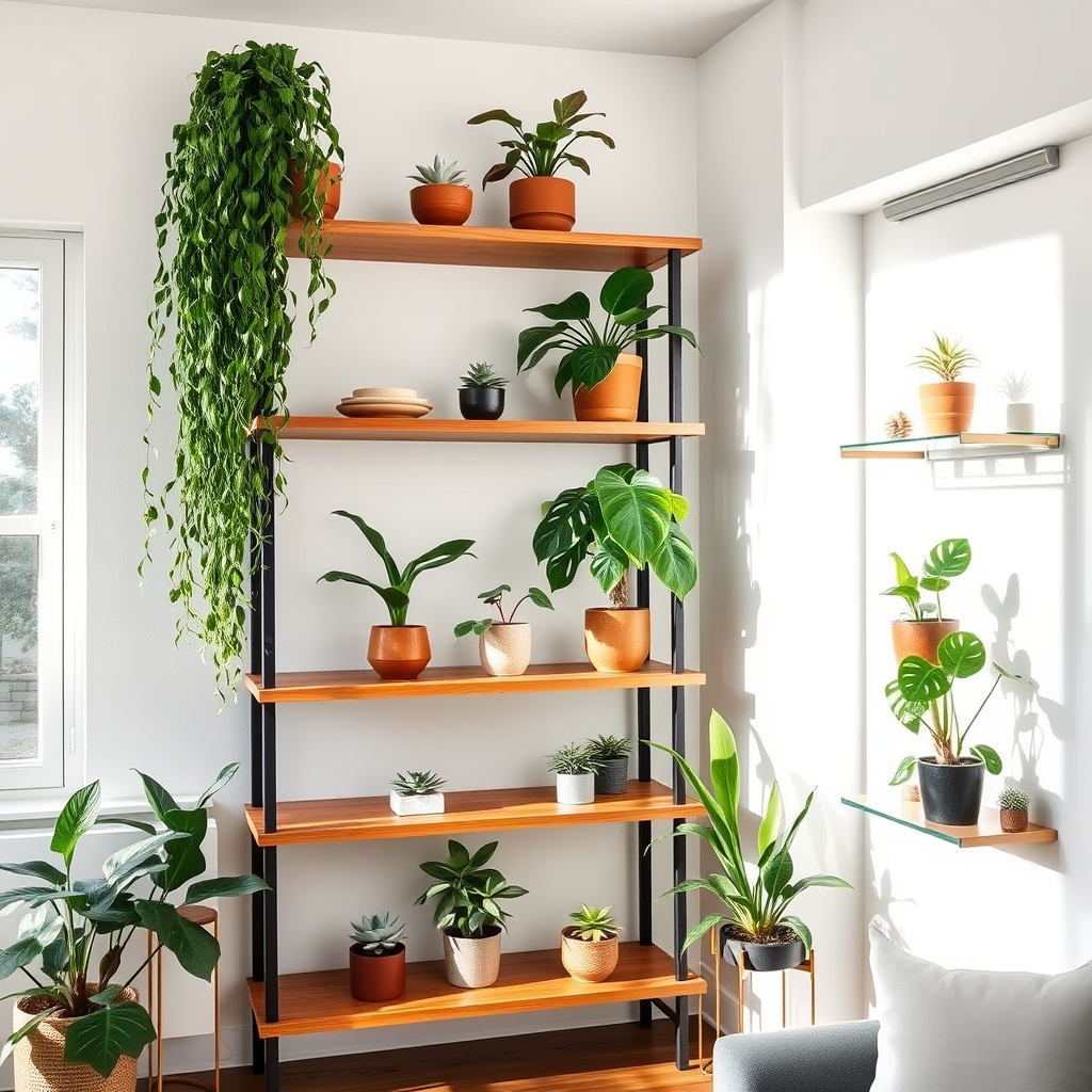 stylish plant display ideas