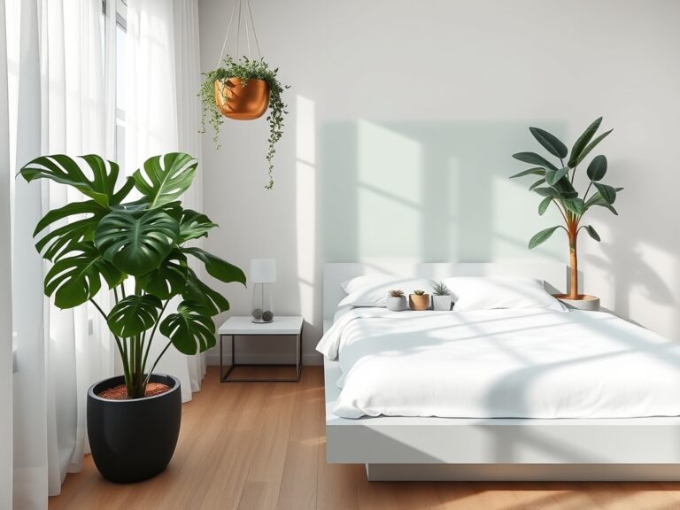 stylish plants for bedrooms