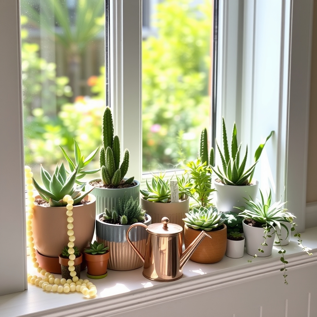 sun loving plants for windowsills