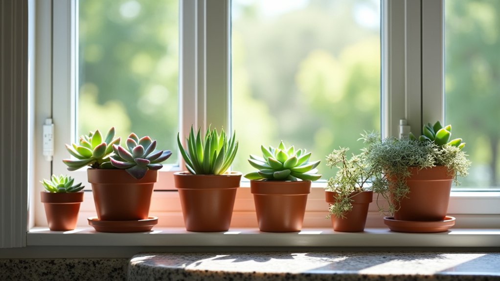 sunny windowsill succulent care