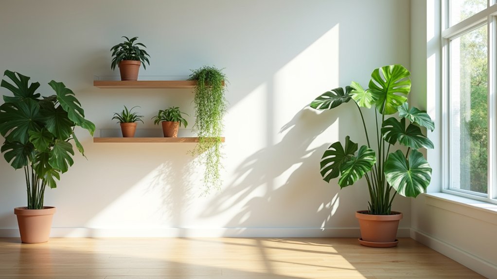 sunshine friendly plant shelves