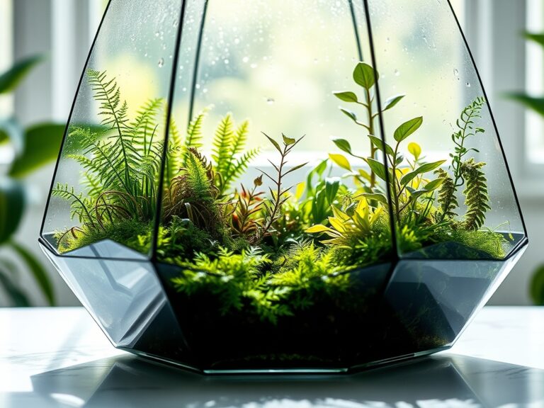 ten beautiful closed terrariums