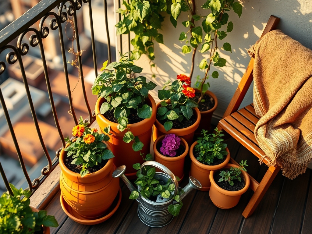 10 Tiny Balcony Gardens Ideas for Beginners | Houseplant Alley