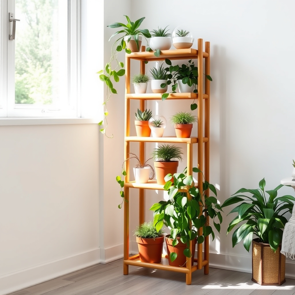 tiered plant display options
