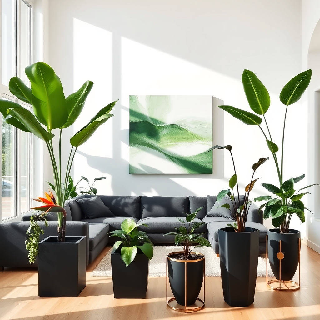 tropical elegance meets simplicity