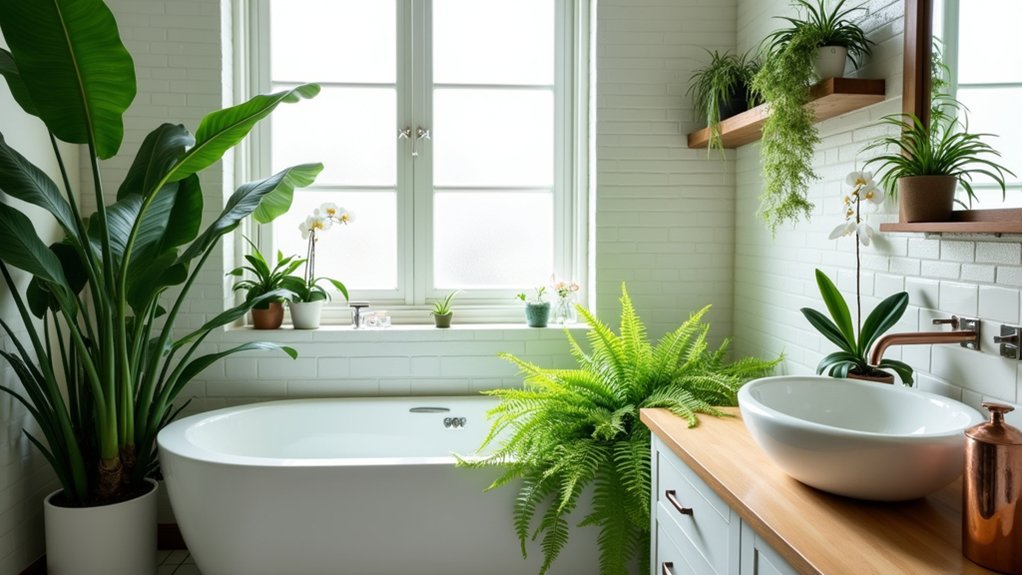 tropical plants for bathrooms