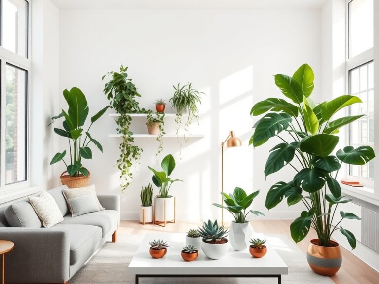 unique plant decor styles