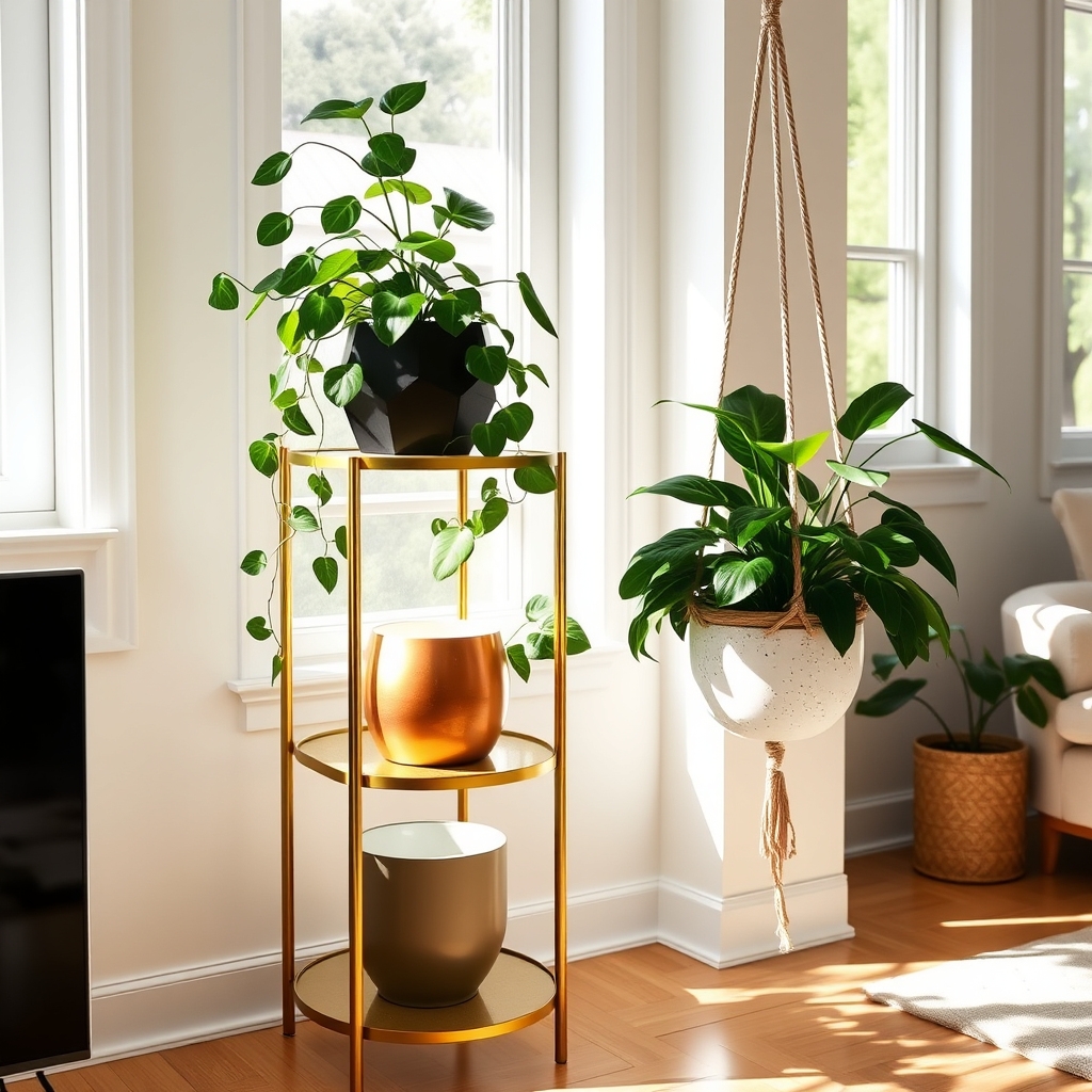 unique planters and displays
