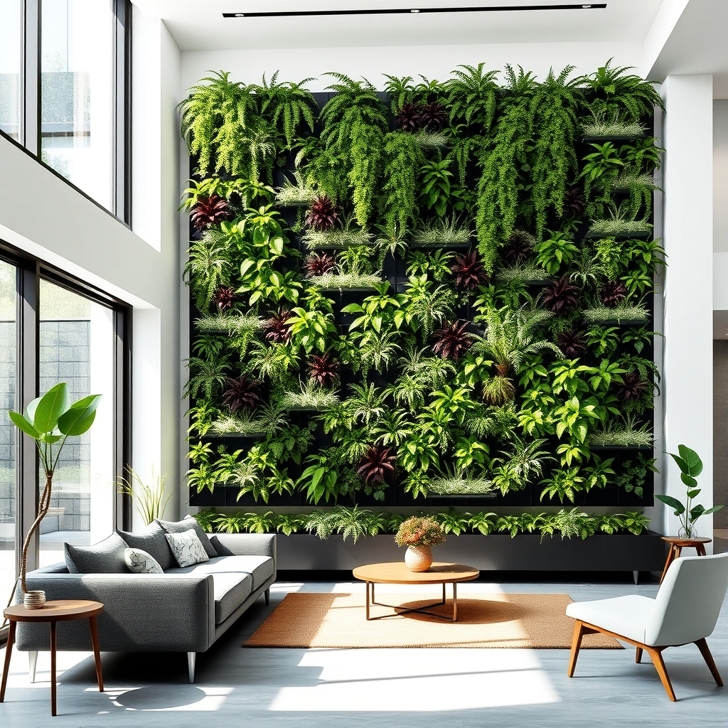 vertical garden living wall