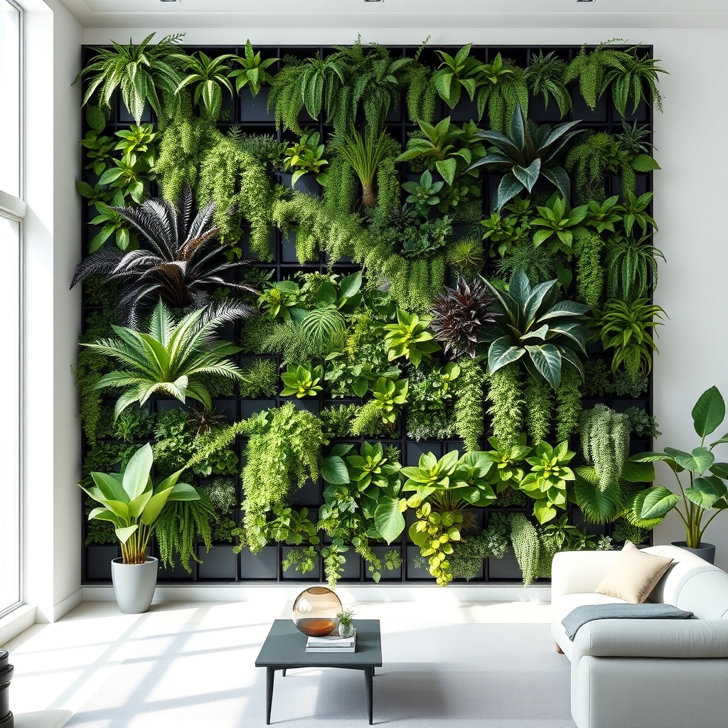 vertical garden living wall