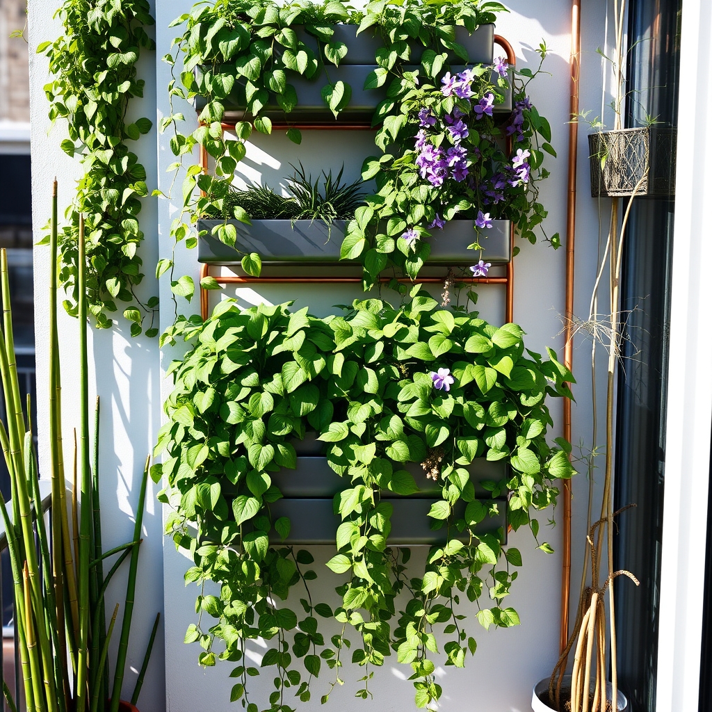 vertical garden plant options