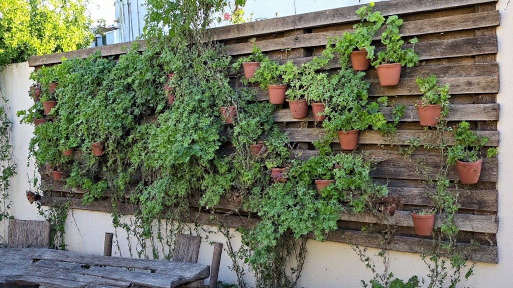 vertical gardening saves space