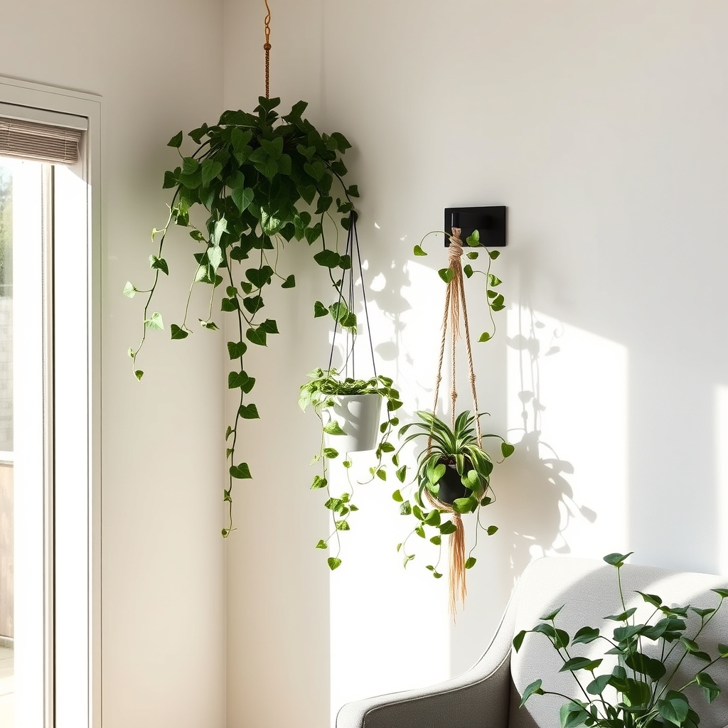 vertical greenery for corners