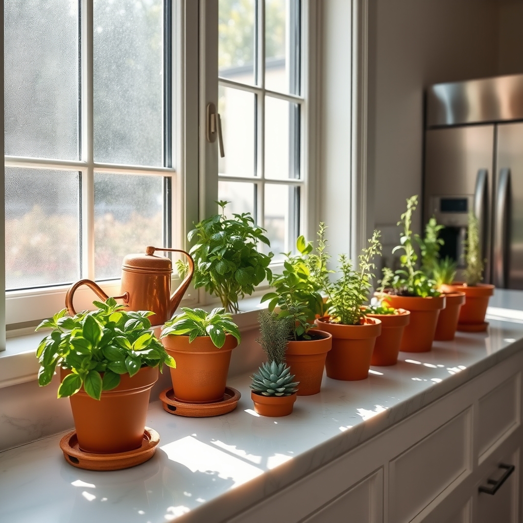 windowsill herb gardening guide