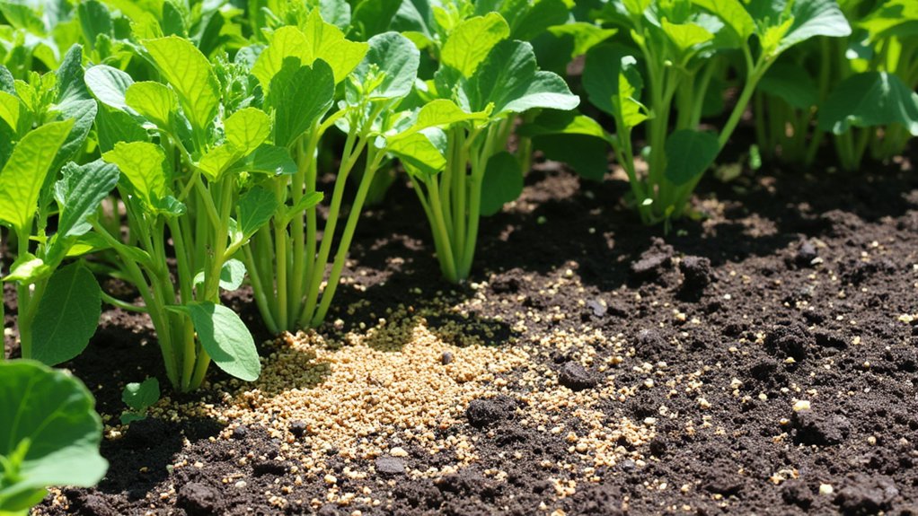alfalfa meal boosts growth