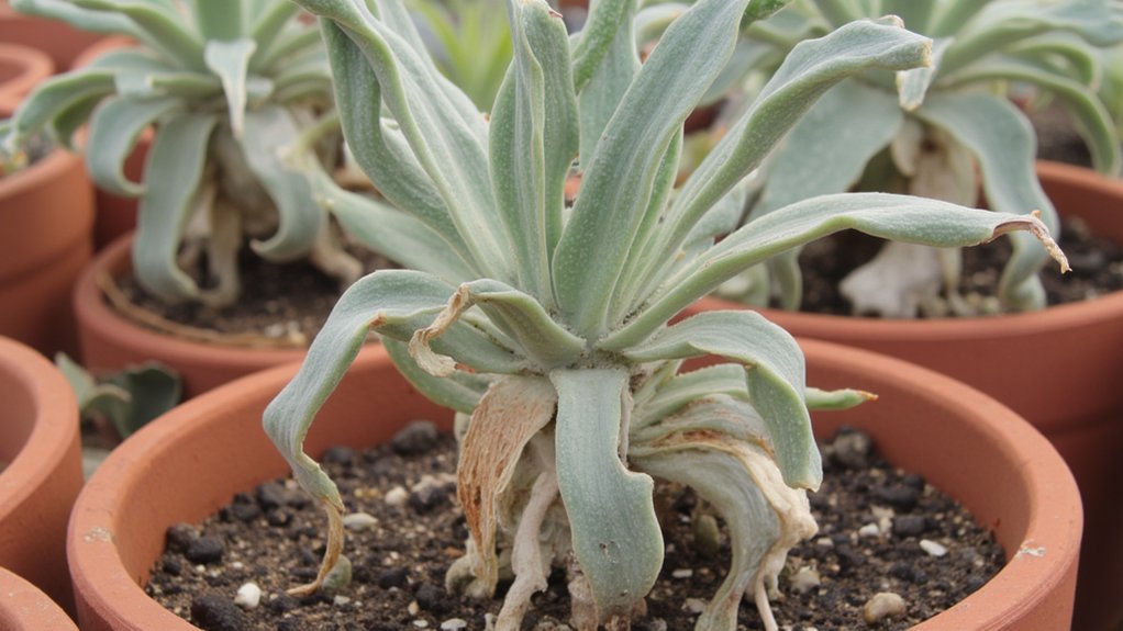 aloe vera leaf shriveling causes