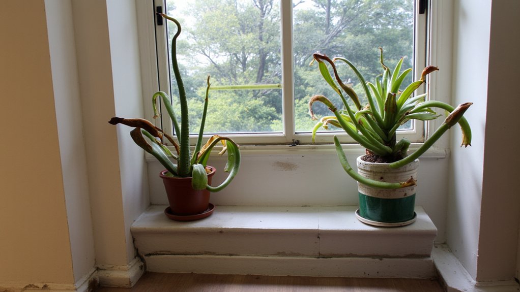 aloe vera light temperature care