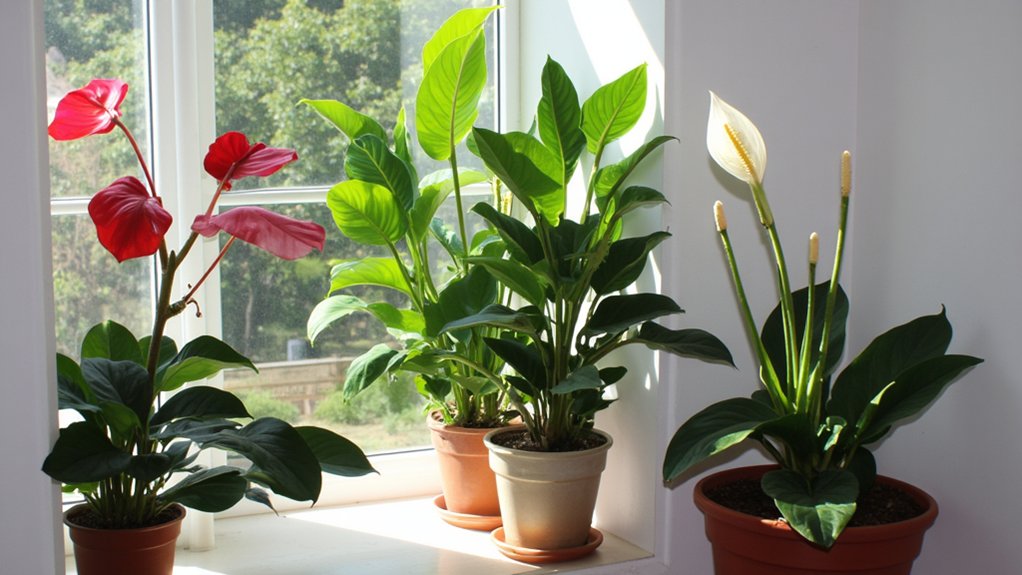 anthuriums need bright light