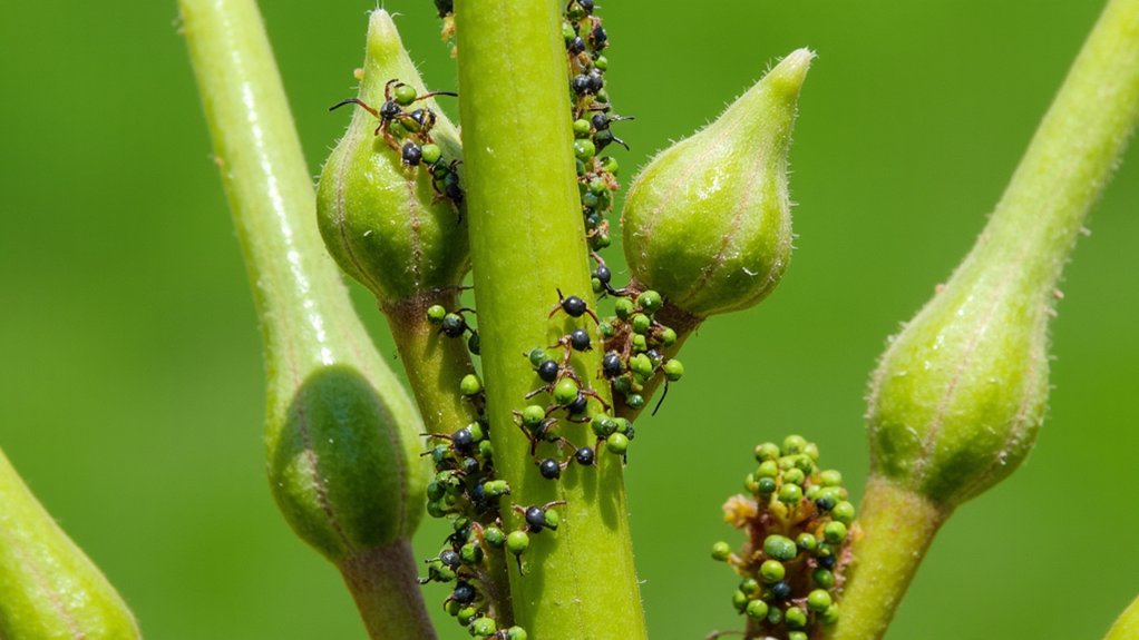 aphids infest roses rapidly