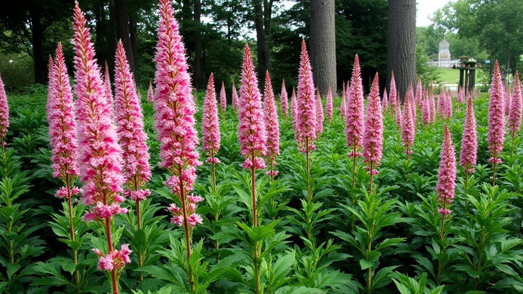 astilbe thrives in shade
