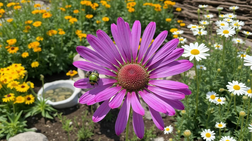 attract beneficial garden insects