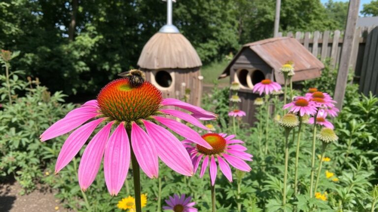 attracting helpful garden insects