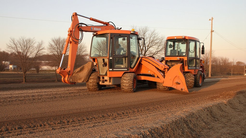 avoid heavy machinery compaction