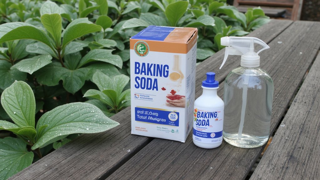 baking soda fungicide solution