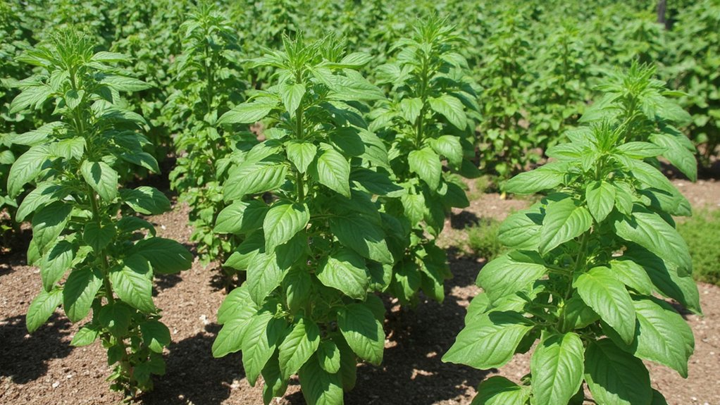 basil enhances garden health