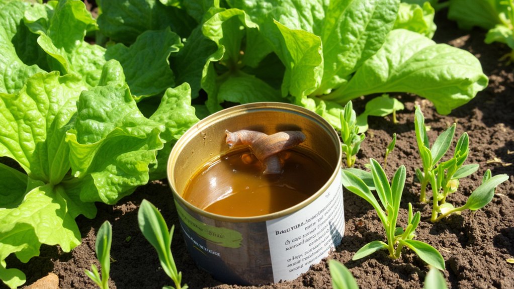 beer traps for slugs