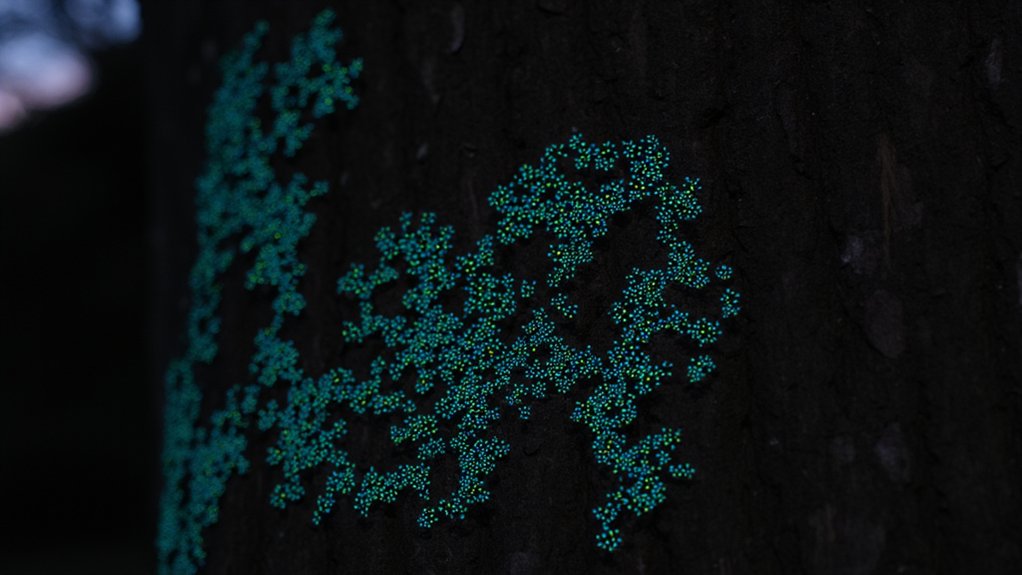 bioluminescent moss species discovered