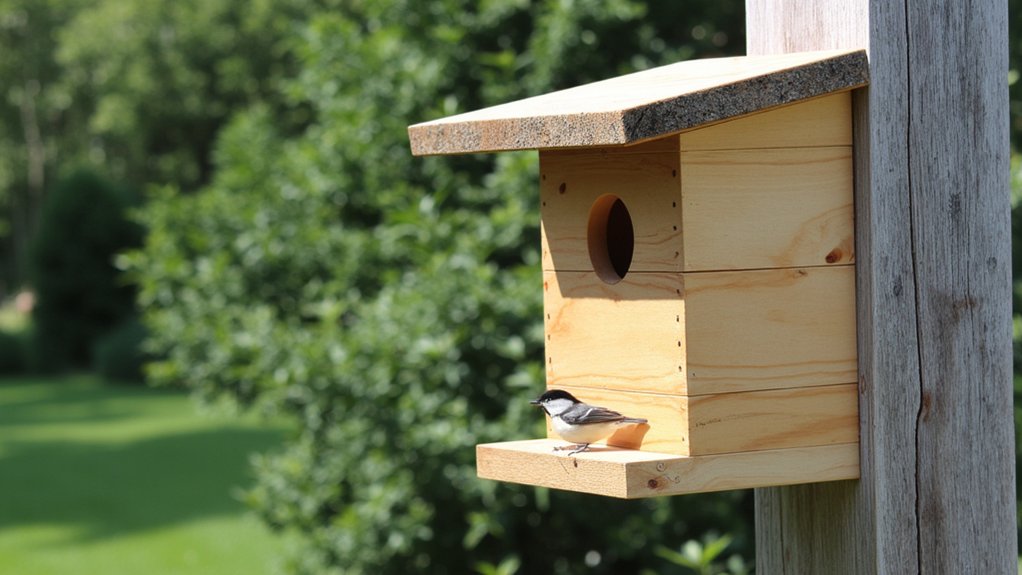 build bird nesting boxes