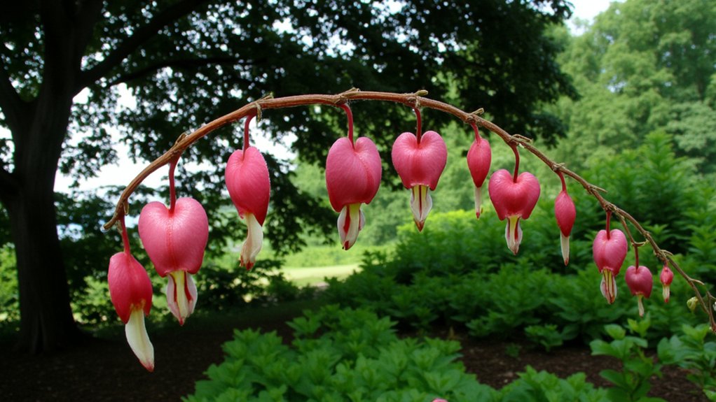charming shady garden flowers