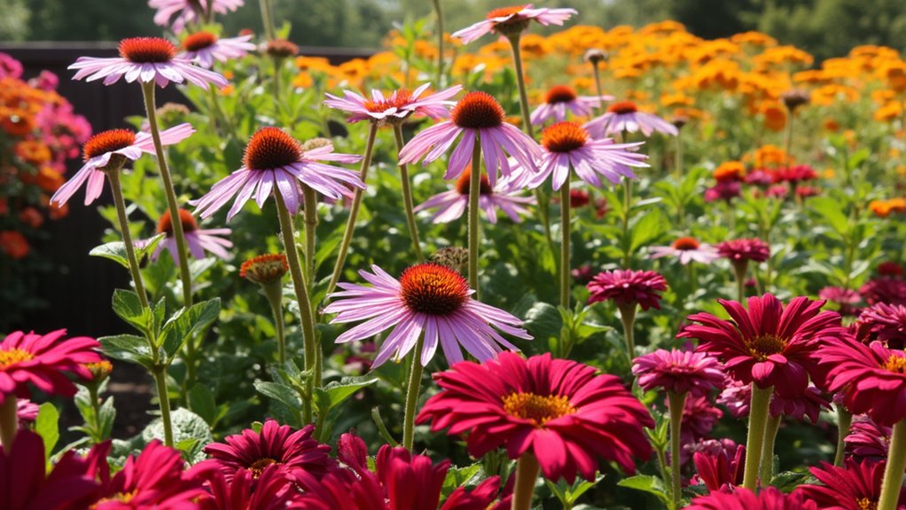 colorful nectar plants guide