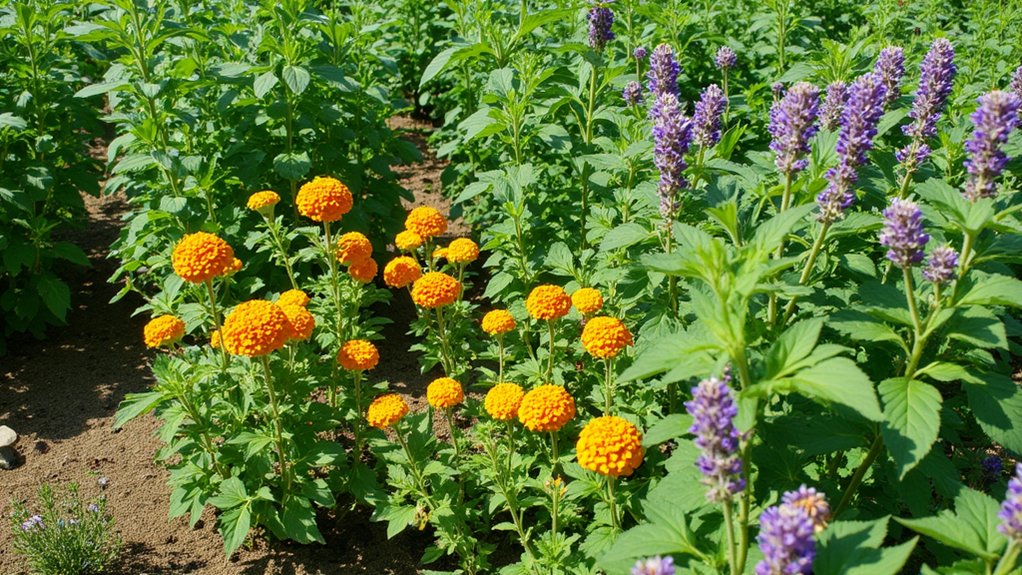 companion plants deter pests